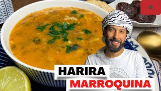 Harira ou Sopa Marroquina Mais Deliciosa e Saudável [upl. by Elsey603]