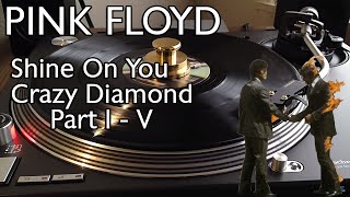 Pink Floyd  Shine On You Crazy Diamond I  V 1975 Original US Pressing  HQ Rip Black Vinyl LP [upl. by Agnella]