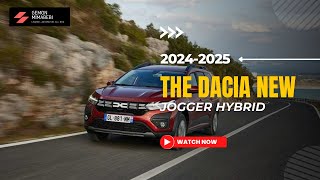 in 2024 the Dacia Jogger hybrid will come with a variety of cool additional features [upl. by Skvorak]