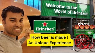 Heineken Beer Experience Amsterdam  Behind the scenes  Original Heineken Brewery [upl. by Harobed]