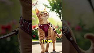 Harness Training Your Cat [upl. by Aennyl]