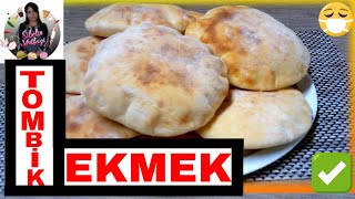 tombik ekmek tarifi 100 tam tarif  pita ekmek  pitta ekmek  gobit ekmek  balon ekmek ✅ [upl. by Schumer]