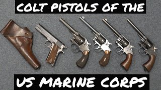 Colt Pistols of The United States Marine Corps [upl. by Enifesoj560]