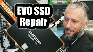 Samsung 860 Evo SSD Repair Data Recovery Lab said it wasnt possible [upl. by Krystyna]