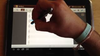 Samsung Galaxy Note 101  la tablette en utilisation [upl. by Javler]