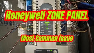 Honeywell Zone Panel MOST COMMON ISSUE DATS SENSOR [upl. by Town]