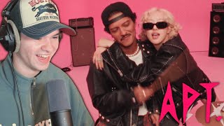 ROSÉ amp Bruno Mars  APT Official Music Video  REACTION [upl. by Groves691]