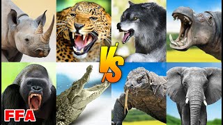 Wild Animal Tournament Arena Battle Royale  SPORE [upl. by Fital592]