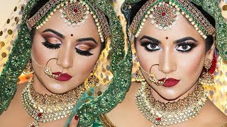 Royal Indian Bridal Makeup by SmithaDBeauty [upl. by Fanni]