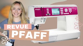 🧵 MACHINE À COUDRE  REVUE PFAFF AMBITION 10 🧵 [upl. by Ardnuaek397]