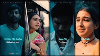 Rait Zara Si Song Full Screen Whatsapp Status  Atrangi Re [upl. by Nils940]