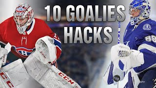 10 Goalie Hacks in 10 Minutes YOU NEED TO KNOW [upl. by Laurice]