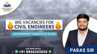 New Vacancies For Civil Engineers  Big Vacancies  Civil Engineering Class 1amp2  202526 Vacancies [upl. by Eetsud]