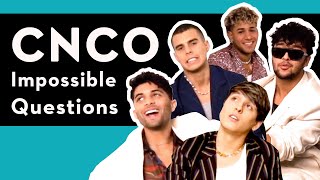 Latin Pop Stars CNCO Share Their Opinions on Baecations Jennifer Lopez Shakira and More  GH [upl. by Cristal474]