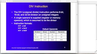 3How to Divide a number in Assembly Language [upl. by Ahsimet]