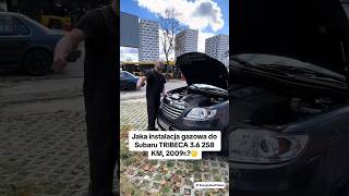 Jaka instalacja gazowa do Subaru TRIBECA 36 258 KM 2009r🤔 👉Instalacja Gazowa BRC SQ PampD LPG [upl. by Doro]