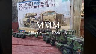 M911 CHET amp M747 Semi Trailer Part 8 Building the trailer axles [upl. by Pironi289]