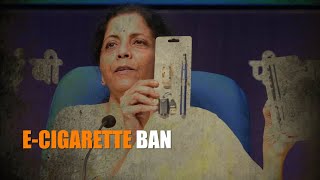 Ecigarette ban Union Cabinet approves ordinance to stop manufacture sale [upl. by Attebasile]