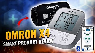 Indepth Product Review OMRON X4 Smart Bluetooth Blood Pressure Monitor [upl. by Drus963]