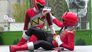 「レッドヒーロー」ショー 201483 Red Power Rangers Show [upl. by Base]