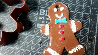 Clay Gingerbread Man Ornament [upl. by Chavaree493]