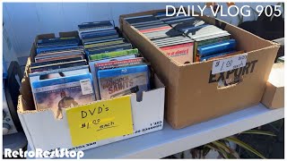 THRIFTING FLORIDA YARD SALES  Thrift With Me  Retro Video Games Physical Media Vintage Toys [upl. by Haymes]