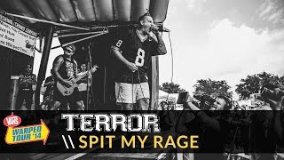 Terror  Spit My Rage Live 2014 Vans Warped Tour [upl. by Assyram]