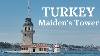 How to Get to Maidens Tower  Must Visit Places in Istanbul [upl. by Ober]