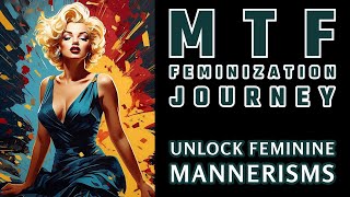 MTF Feminization Journey  Embrace Feminine Mannerism  Mtf Subliminals [upl. by Vasta]