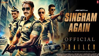 Singham Again  Trailer  2024  Ajay Devgan  Deepika Padukone  Akshay Kumar  Ranveer Singh [upl. by Anairotciv]