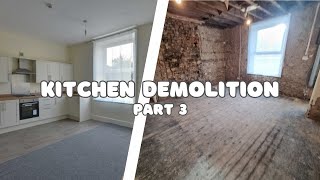 5 TIMELAPSE RENOVATIONS The Kitchen Demo Part 3  Kitchen Rip Out [upl. by Oicaroh]