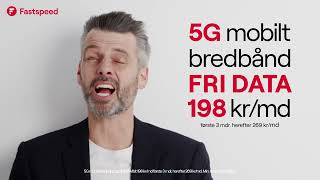 Bestil 5G mobilt bredbånd fra Fastspeed [upl. by Leihcim704]