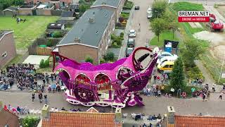 16082019 Drone beelden van Bloemen corso Sint Jansklooster [upl. by Kecaj582]