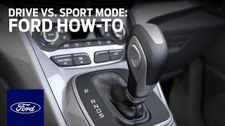 Drive vs Sport Mode  Ford HowTo  Ford [upl. by Ade933]