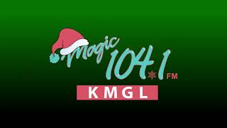 KMGL Oklahoma City OK quotMagic 1041quot Legal ID 111223Christmas Music [upl. by Lladnik]