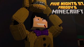 FNAF Movie Sprinlocks Failure Scene Minecraft Animation [upl. by Mini]