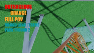 OUTRAGEOUS ORANGE full pov mango land theme park tycoon 2 [upl. by Pascoe]