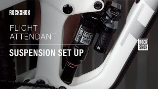 RockShox Flight Attendant Suspension Set Up [upl. by Ecidnac]