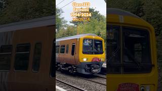 Class 323’s final departure from Barnt Green on the farewell tour trainspotting trains goodbye [upl. by Zane]