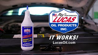 How to Use Lucas Oil Engine Oil Stop Leak [upl. by Lebatsirc]