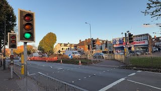 Plessey Mellor amp Siemens Helios Fibre Optic Puffin Crossing Traffic Lights  A5127 Erdington [upl. by Ayiak]