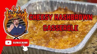 Cheesy Hashbrown Casserole  Michigan BBQ Addicts [upl. by Aremus122]