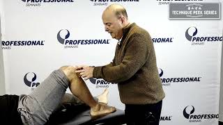 How To Do an End Range Knee Flexion Mobilization  Technique Peek Series [upl. by Cort62]