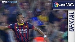 Golazo de Alexis 20 en el FC Barcelona  Real Madrid [upl. by Xever282]