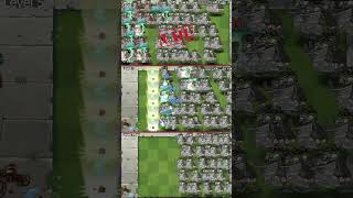 Pvz 2  Lightning Reed Plant Vs 100 Newspaper Zombies shorts [upl. by Waldner]