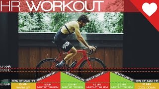 HIIT Heart Rate Only Cycling Workout  Cycling Tips [upl. by Ennywg]