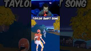 My Fortnite random duo named Taylor Swift songs 😂 fortnite gaming [upl. by Arama335]