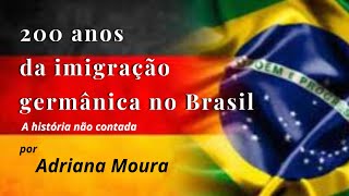 200 anos de imigração germânica no Brasil [upl. by Odama303]