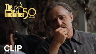 THE GODFATHER  quotDon Vito and Michael Corleonequot Clip  Paramount Movies [upl. by Petronia]