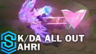 KDA ALL OUT Ahri Skin Spotlight  League of Legends [upl. by Lawrenson]